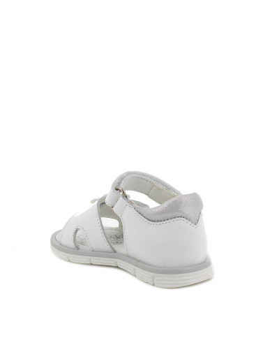 SANDALO PRIMIGI PRIMI PASSI BAMBINA NAPPA SOFT BIANCO TG:25-26 5916022/B