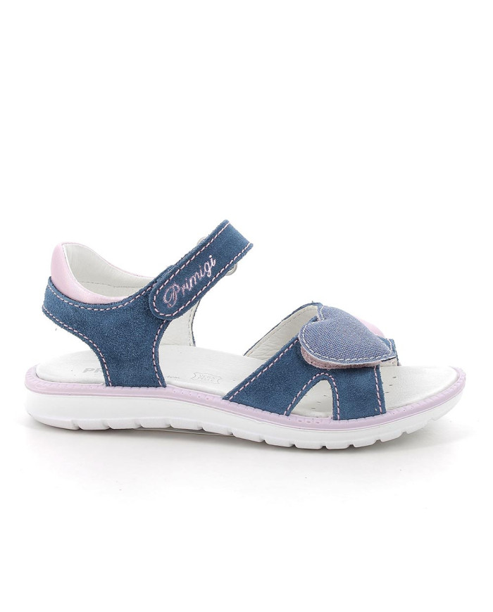 SANDALO PRIMIGI BAMBINA SCAM/S.NAP.IRID JEANS/ROSA TG.31-35 5887244/B