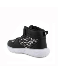 SNEAKERS ALTA PRIMIGI BAMBINA NA.PU/SUE.PU GL NERO 6980722