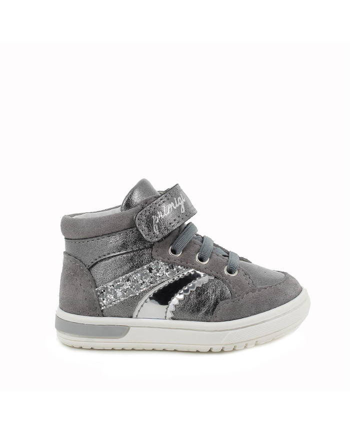 SNEAKERS PRIMIGI PRIIMI PASSI BAMBINA SCAMOS/SI.DUBAI GRIGIO/ANTRACIT TG:19-24 6904700/A