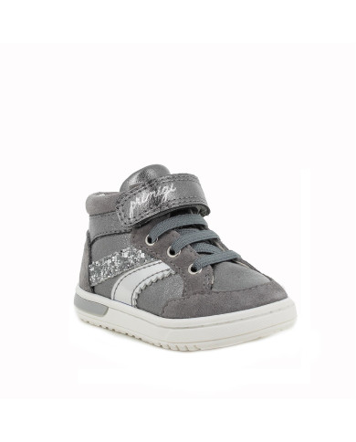 SNEAKERS PRIMIGI PRIIMI PASSI BAMBINA SCAMOS/SI.DUBAI GRIGIO/ANTRACIT TG:19-24 6904700/A
