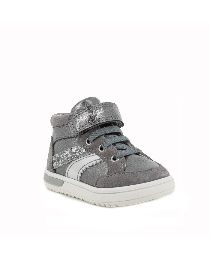 SNEAKERS PRIMIGI PRIIMI PASSI BAMBINA SCAMOS/SI.DUBAI GRIGIO/ANTRACIT TG:19-24 6904700/A