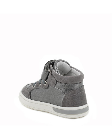 SNEAKERS PRIMIGI PRIIMI PASSI BAMBINA SCAMOS/SI.DUBAI GRIGIO/ANTRACIT TG:19-24 6904700/A