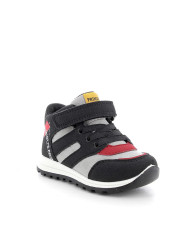 SNEAKERS PRIMIGI PRIMI PASSI BAMBINO SI.SCAM.LONDON  NERO-GREY 6854900/B