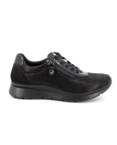 SNEAKERS ENVAL SOFT DONNA TES.DAV.STR/SCA NERO 8775200