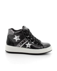 SNEAKERS PRIMIGI BAMBINA S.DUBAI/S.VERN. NERO/NERO TG:27-30 6867311/A