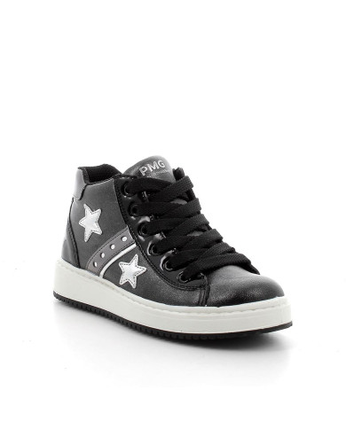 SNEAKERS PRIMIGI BAMBINA S.DUBAI/S.VERN. NERO/NERO TG:27-30 6867311/A