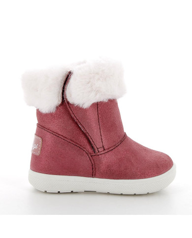 STIVALETTO PRIMIGI PRIMI PASSI BAMBINA SCAM.BRINATO BORD.SCURO TG:19-24 4850655/A