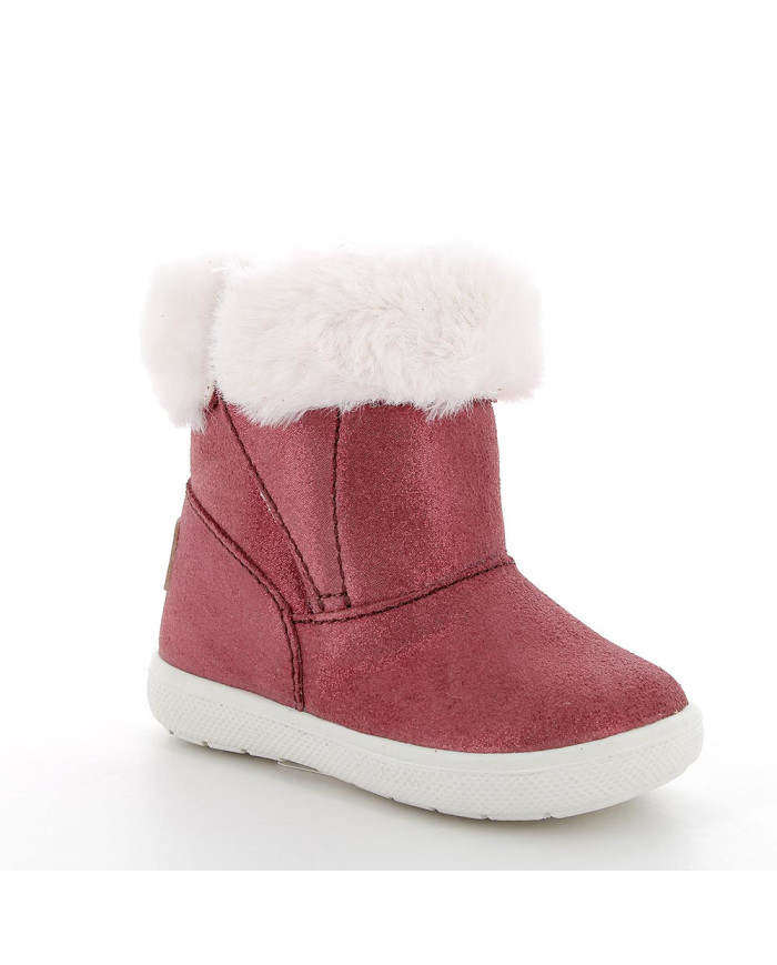 STIVALETTO PRIMIGI PRIMI PASSI BAMBINA SCAM.BRINATO BORD.SCURO TG:19-24 4850655/A