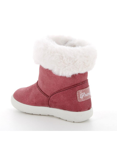 STIVALETTO PRIMIGI PRIMI PASSI BAMBINA SCAM.BRINATO BORD.SCURO TG:19-24 4850655/A