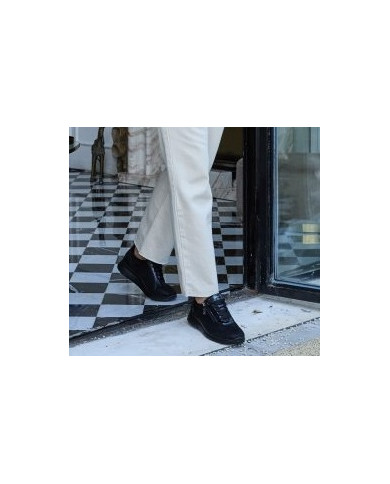 SNEAKERS ENVAL SOFT DONNA TES.DAV.STR/SCA NERO 8775200