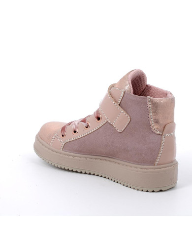 SNEAKERS PRIMIGI BAMBINA S.SCAM/S.NUV.ME ROSA ANT/SKIN TG:27-30 4870500/A
