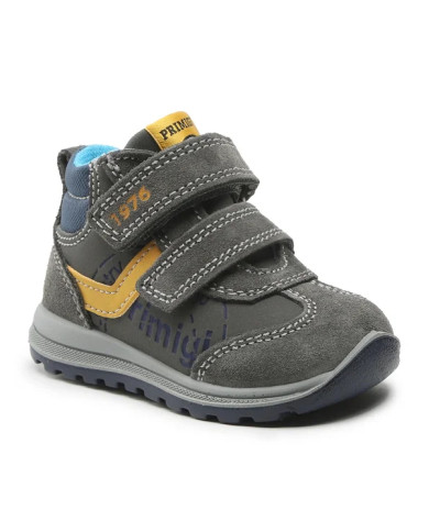 SCARPONCINO PRIMIGI PRIMI PASSI BAMBINO SCAMOSC/SI.NABU/GRIGIO TG:20 2853611