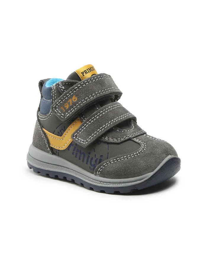 SCARPONCINO PRIMIGI PRIMI PASSI BAMBINO SCAMOSC/SI.NABU/GRIGIO TG:20 2853611