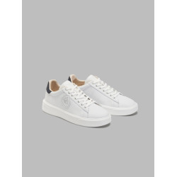 SNEAKERS BLAUER UOMO BUCK01 MAN LEATHER SNEAKER F4BUCK01/LEA/WHI/NVY