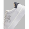 SNEAKERS BLAUER UOMO BUCK01 MAN LEATHER SNEAKER F4BUCK01/LEA/WHI/NVY