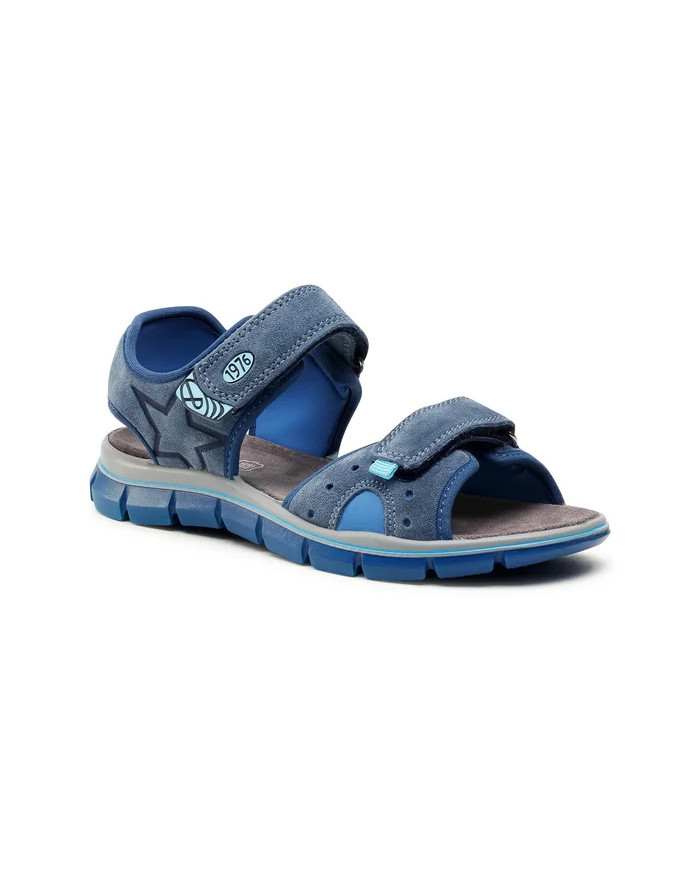 SANDALO PRIMIGI BAMBINO AZZURRO 7398111/C  tg:26,27,30