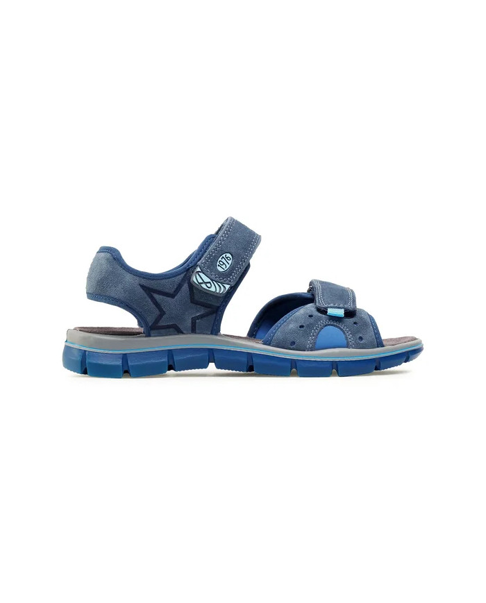SANDALO PRIMIGI BAMBINO AZZURRO 7398111/B TG:36