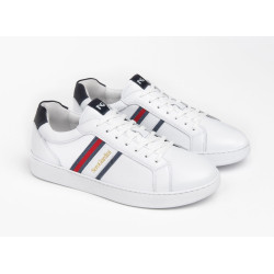 SNEAKERS NEROGIARDINI UOMO OAKLAND BIANCO SAUVAGE BLU EVA ACUTO BIANCO E302850U/707