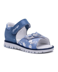 SANDALO PRIMIGI PRIMI PASSI BAMBINA BRIN. AZZURRO 7378011