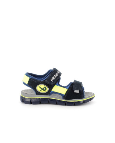 SANDALO PRIMIGI BAMBINO SCAMOSC/T.GIADA/NAVY TG:33 7398022/B