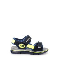 SANDALO PRIMIGI BAMBINO SCAMOSC/T.GIADA/NAVY TG:33 7398022/B