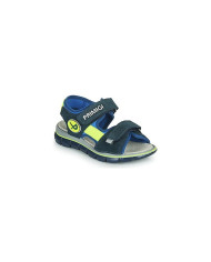 SANDALO PRIMIGI BAMBINO SCAMOSC/T.GIADA/NAVY TG:33 7398022/B