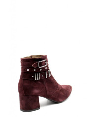 TRONCHETTO NEROGIARDINI DONNA CAPRA SCAMOSCIATO BORDO' A90944DE/613