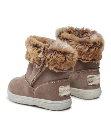 STIVALETTO PRIMIGI PRIMI PASSI BAMBINA SCAMOSCIATO MARMOTTA 4850611/B