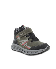 SCARPONCINI PRIMIGI BAMBINO SCAMOSC/GOMMA BOSCO/NERO TG:29-30 4890722/A