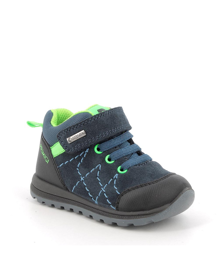 SNEAKERS PRIMIGI PRIMI PASSI SCAM/GOMM/TECNI NAVY/NERO/AVIO TG:25-26 4854100/B