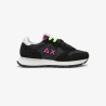 SNEAKERS SUN68 DONNA ALLY SOLID NERO/FUXIA FLUO Z36201 1162