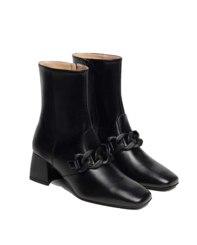 STIVALETTO NEROGIARDINI DONNA GUANTO NERO CON TACCO 5.5CM I205652DE/100