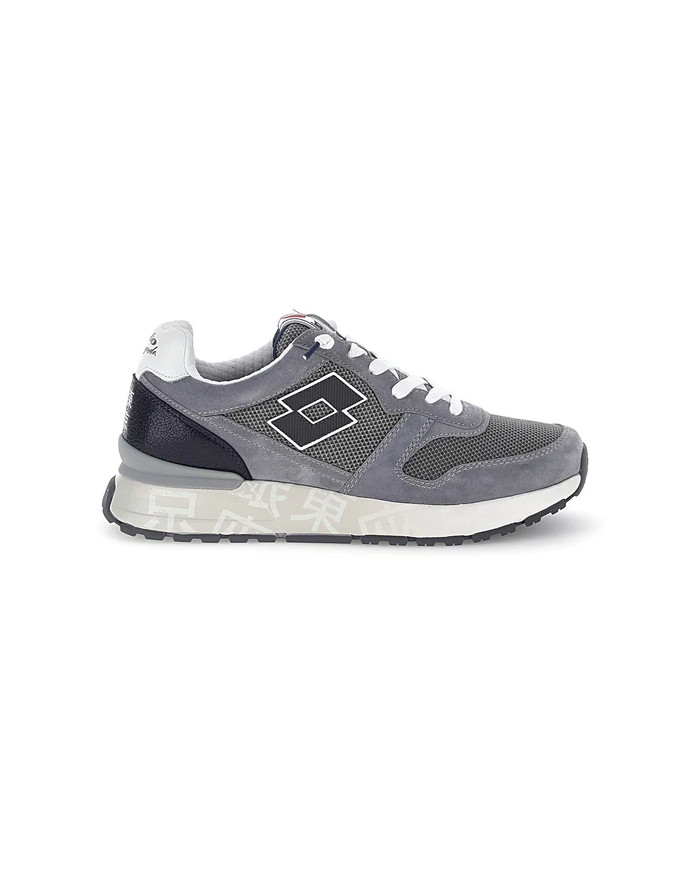 SNEAKERS LOTTO UOMO TOKYO GINZA CRACK GREY 223626-EFT