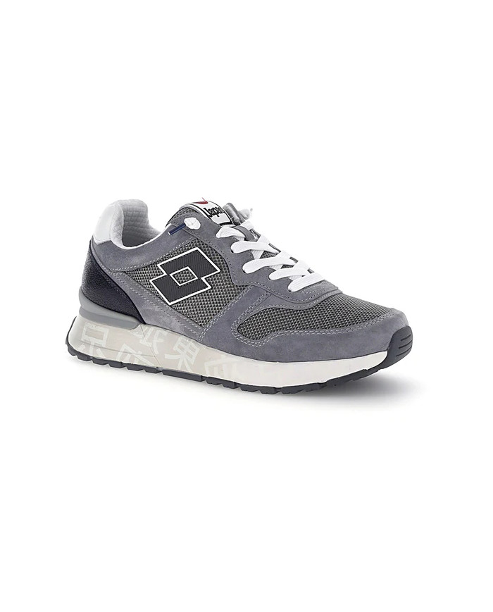 SNEAKERS LOTTO UOMO TOKYO GINZA CRACK GREY 223626-EFT