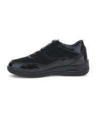 SNEAKERS STONEFLY DONNA AURORA 25 VELOUR/S. PATENT BLACK SYNTHETIC PATENT LEATHER/VELOU 221553 000