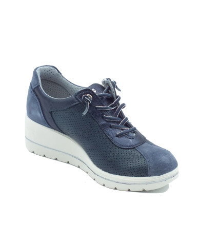 SNEAKERS ENVAL SOFT DONNA  FIO.BOT.O/SI.NA BLU 1261811
