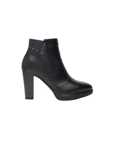 TRONCHETTI NEROGIARDINI DONNA GUANTO NERO PU.ALTILIA TACCO 9,5 CM I411210D/100