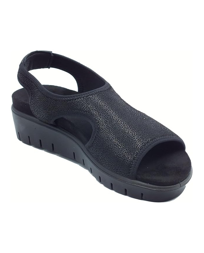 SANDALO ENVAL SOFT DONNA TE.PLANET STRET NERO 7790600