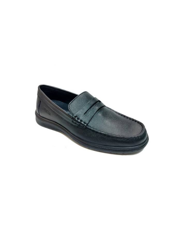 MOCASSINO ENVAL SOFT UOMO FIORE BOTT.WILD NERO 7716100