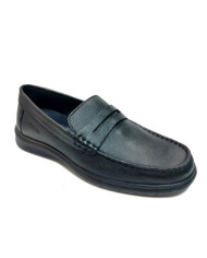 MOCASSINO ENVAL SOFT UOMO FIORE BOTT.WILD NERO 7716100