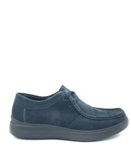 MOCASSINO ENVAL SOFT UOMO NABUK GUM BLU SCURO 6717022