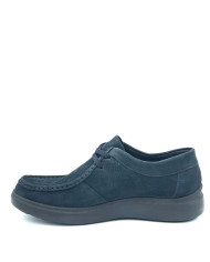 MOCASSINO ENVAL SOFT UOMO NABUK GUM BLU SCURO 6717022