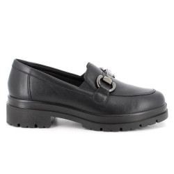 MOCASSINO ENVAL SOFT DONNA NAPPA SOFT NERO TACCO 5CM 8752400