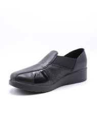 MOCASSINO ENVAL SOFT DONNA  NAPPA S/SCA.MAX NERO 6762000