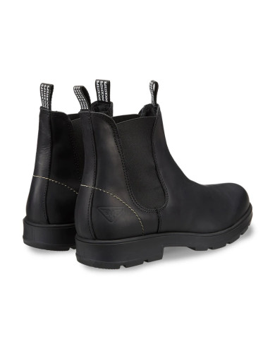 STIVALETTO DOCKSTEPS UOMO JASPER 1302 BEATLE M LEATHER BLACK DSM130203  