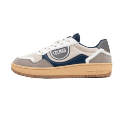 SNEAKERS COLMAR UOMO AUSTIN SUIT OFF WHITE-WARM GRAY-FOREST GREEN 82 AUSTIN S 082 25AW