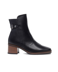 TRONCHETTI NEROGIARDINI DONNA IN PELLE NERO 5CM I308183D/100