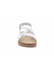 SANDALO BIONATURA 12 A 826 IMB BYCAST BIANCO 12A826-IM-BYCBIAA