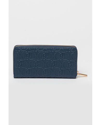 PORTAFOGLIO LIU JO DONNA WALLET DRESS BLU 10X19X2CM 